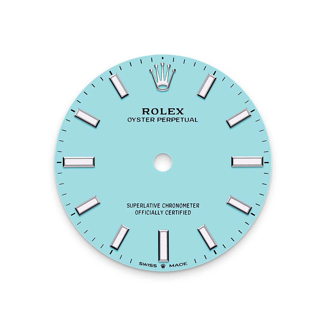 Rolex Oyster Perpetual 31 — Türkisblaues Zifferblatt