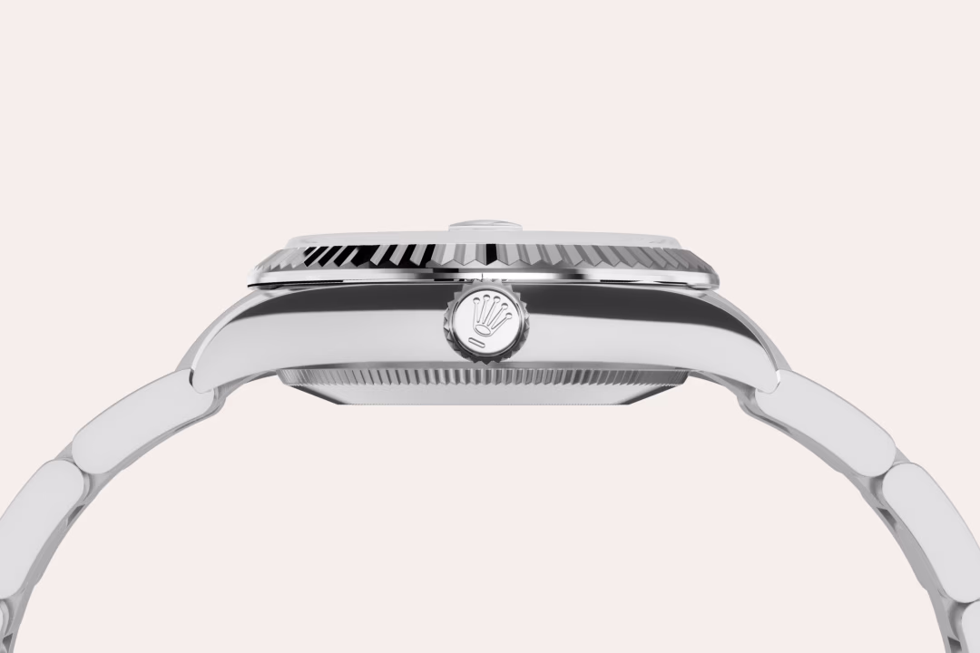 Rolex Datejust 31 — Rolesor weiß